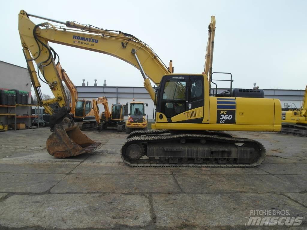 Komatsu PC 360 LC-10 Kāpurķēžu ekskavatori