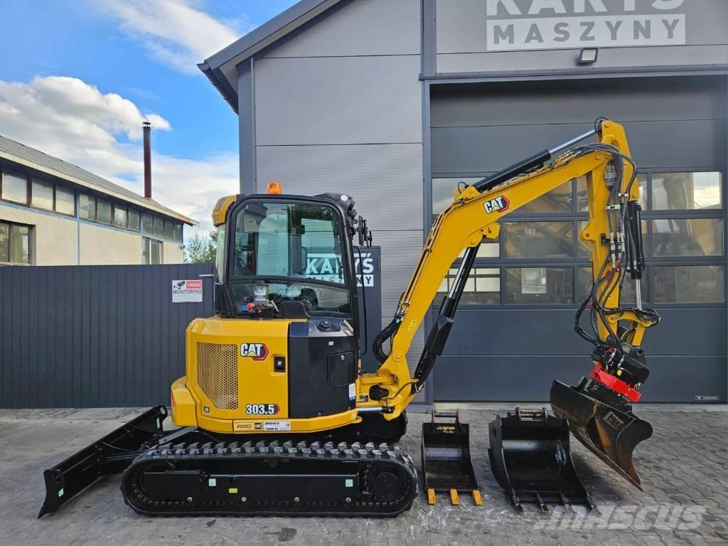 CAT 303.5 CR Mini ekskavatori < 7 t