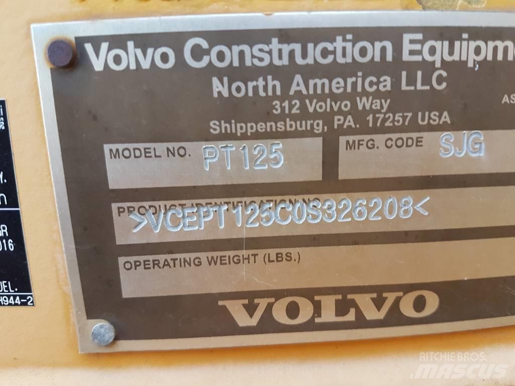 Volvo PT 125 Pneimatiskie veltņi
