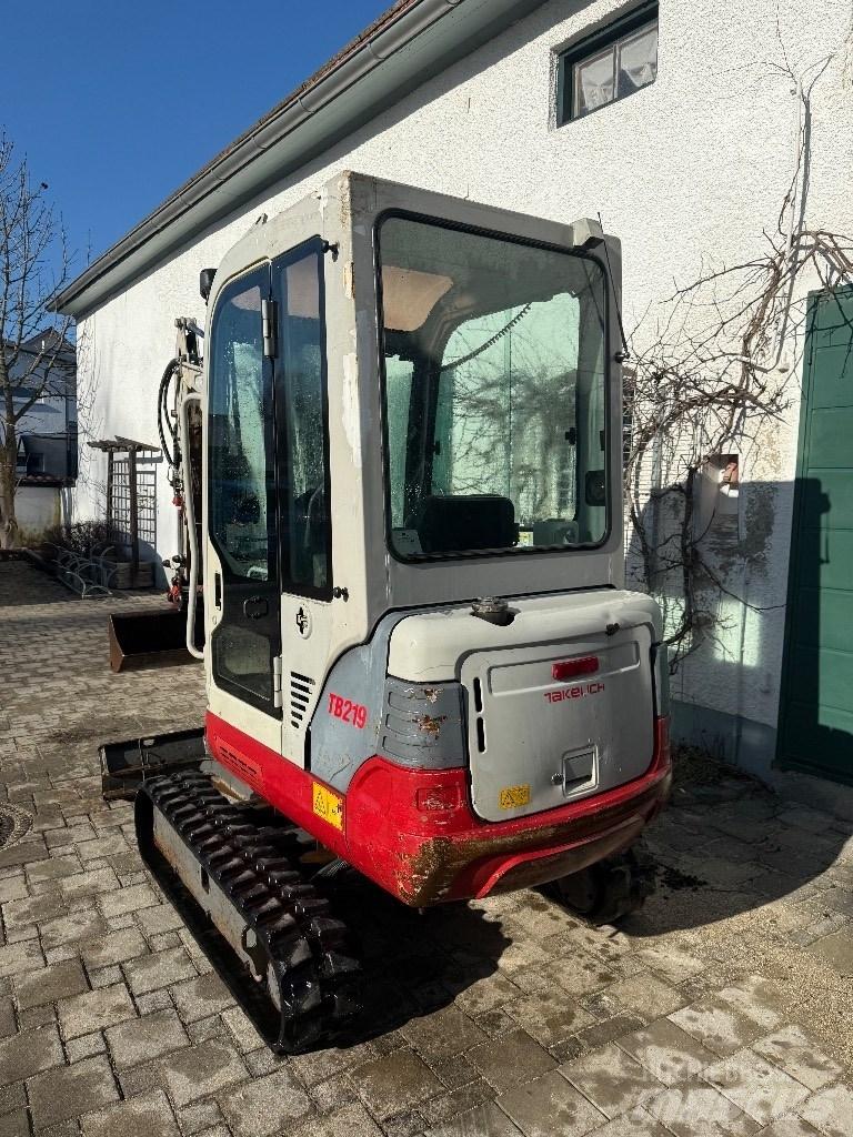 Takeuchi TB 219 Mini ekskavatori < 7 t
