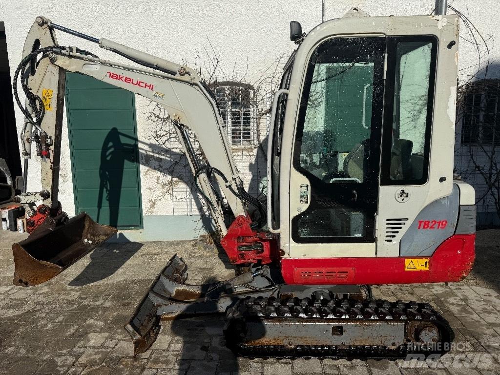 Takeuchi TB 219 Mini ekskavatori < 7 t