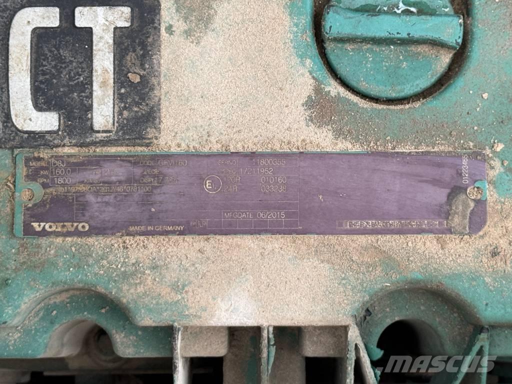 Volvo EC 250 EL Kāpurķēžu ekskavatori