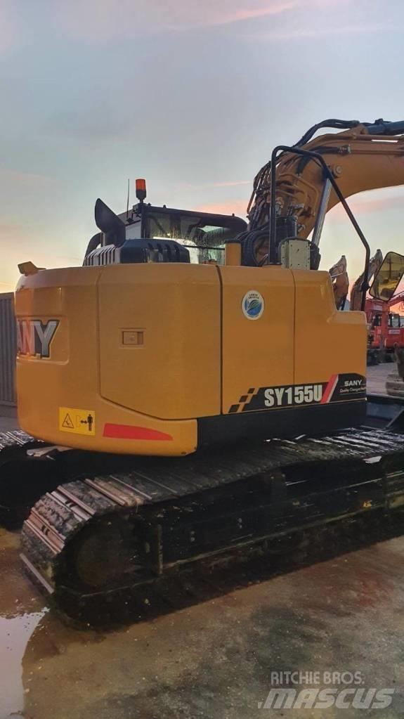 Sany SY 155 U Kāpurķēžu ekskavatori