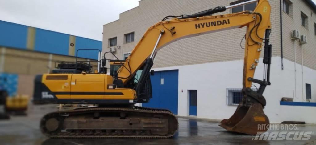 Hyundai HX 300 L Kāpurķēžu ekskavatori