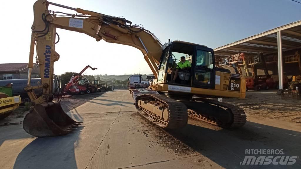 Komatsu PC 210 LC-8 Kāpurķēžu ekskavatori