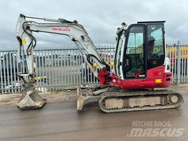 Takeuchi TB260 Mini ekskavatori < 7 t