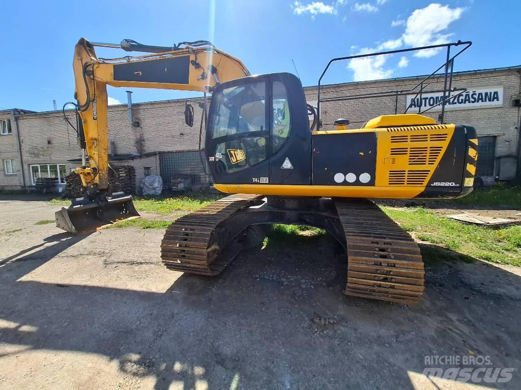JCB JS 220 LC Kāpurķēžu ekskavatori
