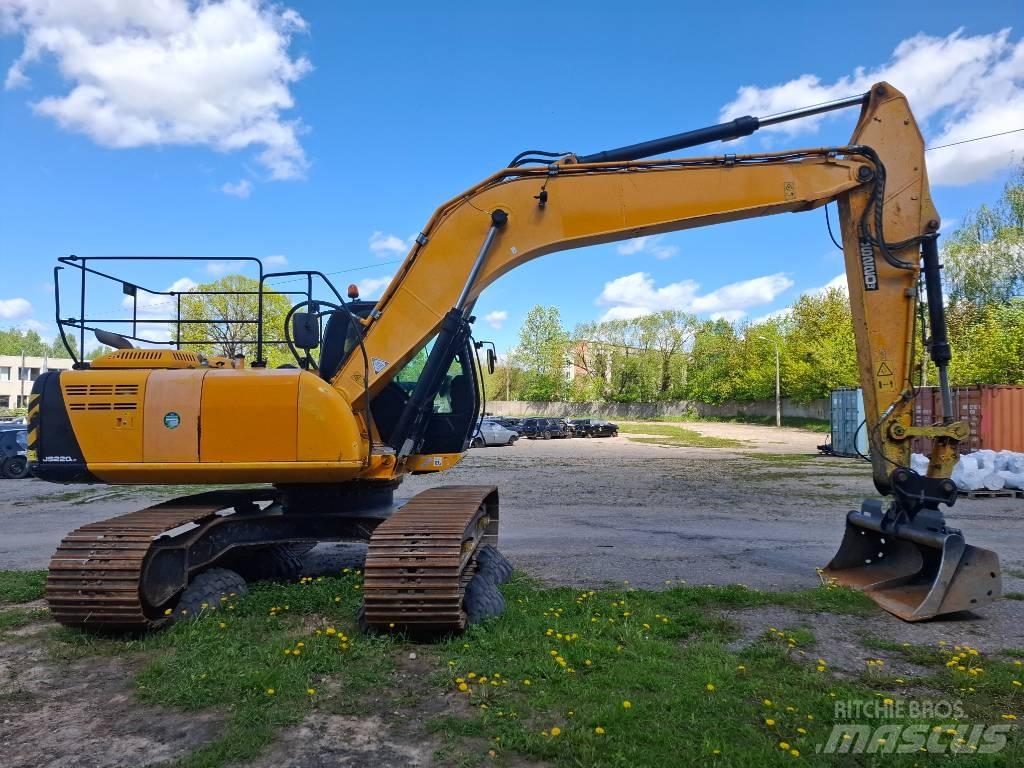 JCB JS 220 LC Kāpurķēžu ekskavatori