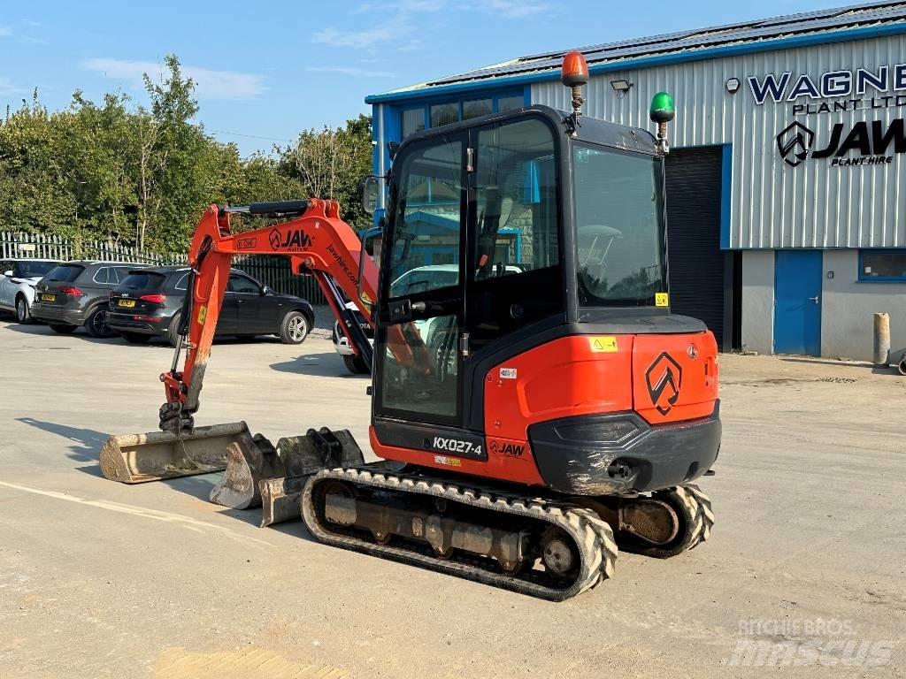 Kubota KX027-4 Mini ekskavatori < 7 t