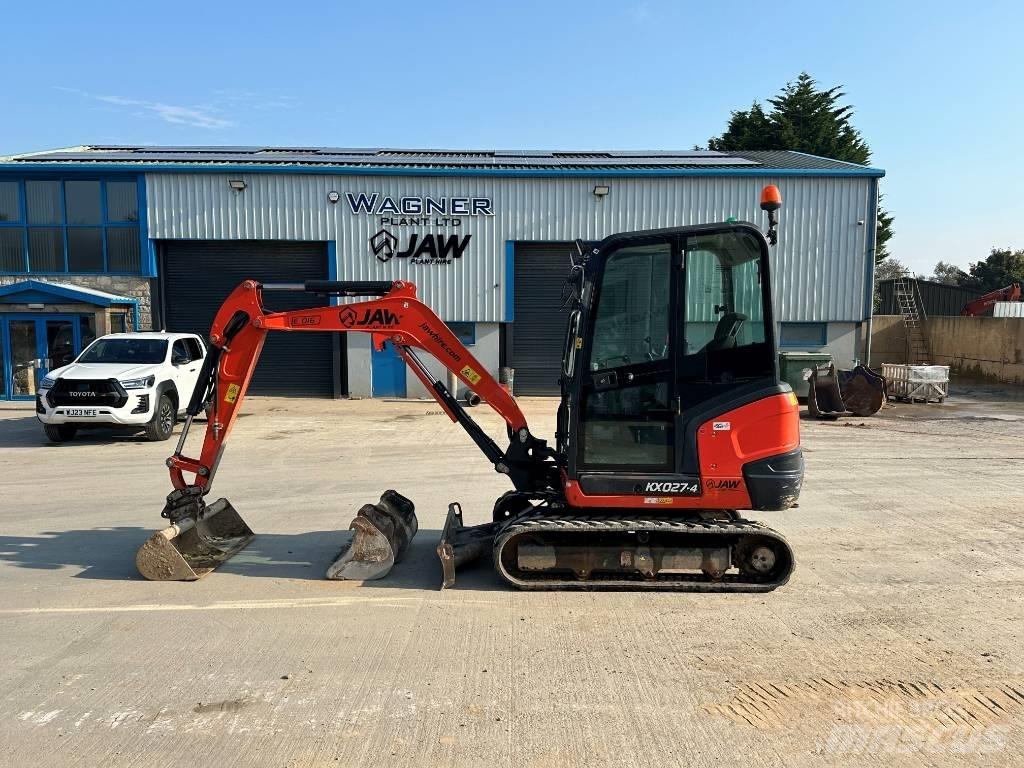 Kubota KX027-4 Mini ekskavatori < 7 t