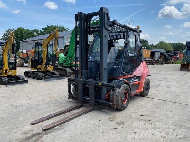 Linde H 50 D Tehnika ar dīzeļa dzinēju