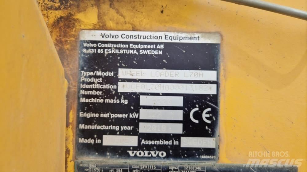 Volvo L70H Iekrāvēji uz riteņiem