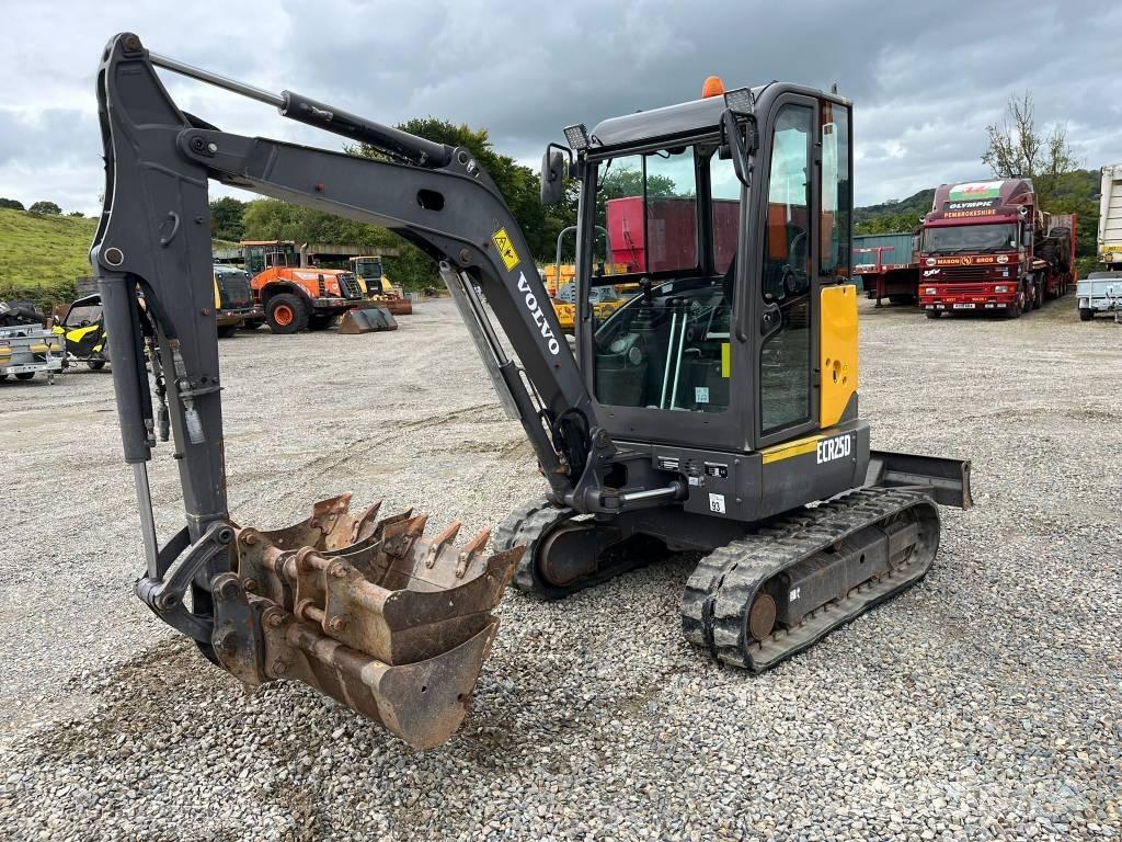 Volvo ECR 25 D Mini ekskavatori < 7 t