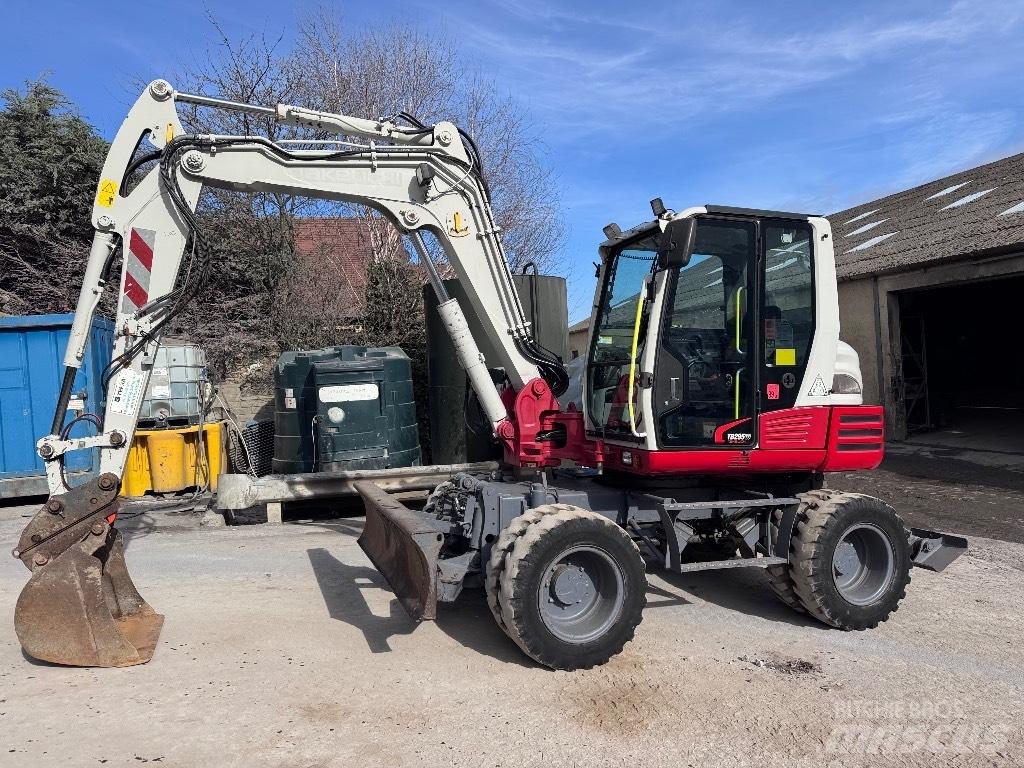 Takeuchi TB 295 W Ekskavatori uz riteņiem