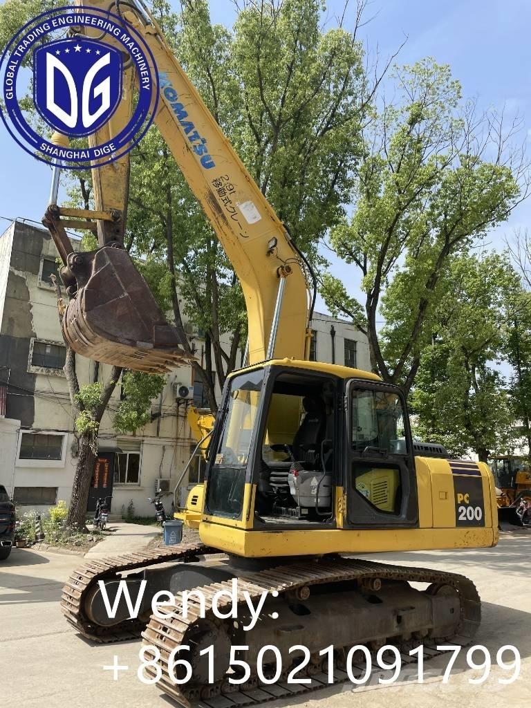 Komatsu PC 200-7 Kāpurķēžu ekskavatori