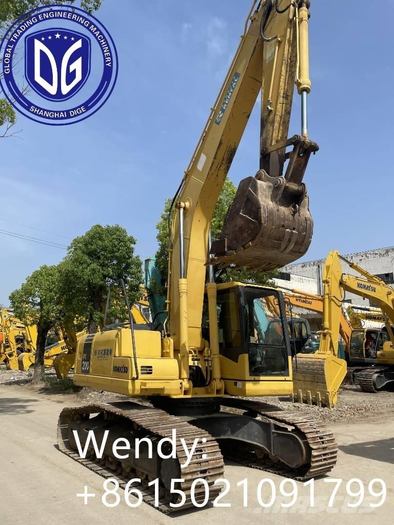 Komatsu PC 200-7 Kāpurķēžu ekskavatori