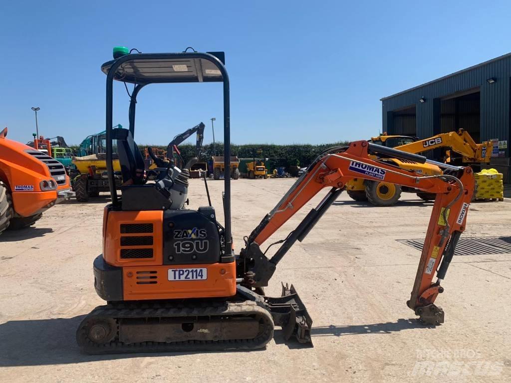 Hitachi ZX 19 U-5 Mini ekskavatori < 7 t