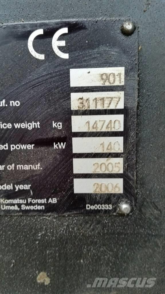 Valmet 901 Harvesteri