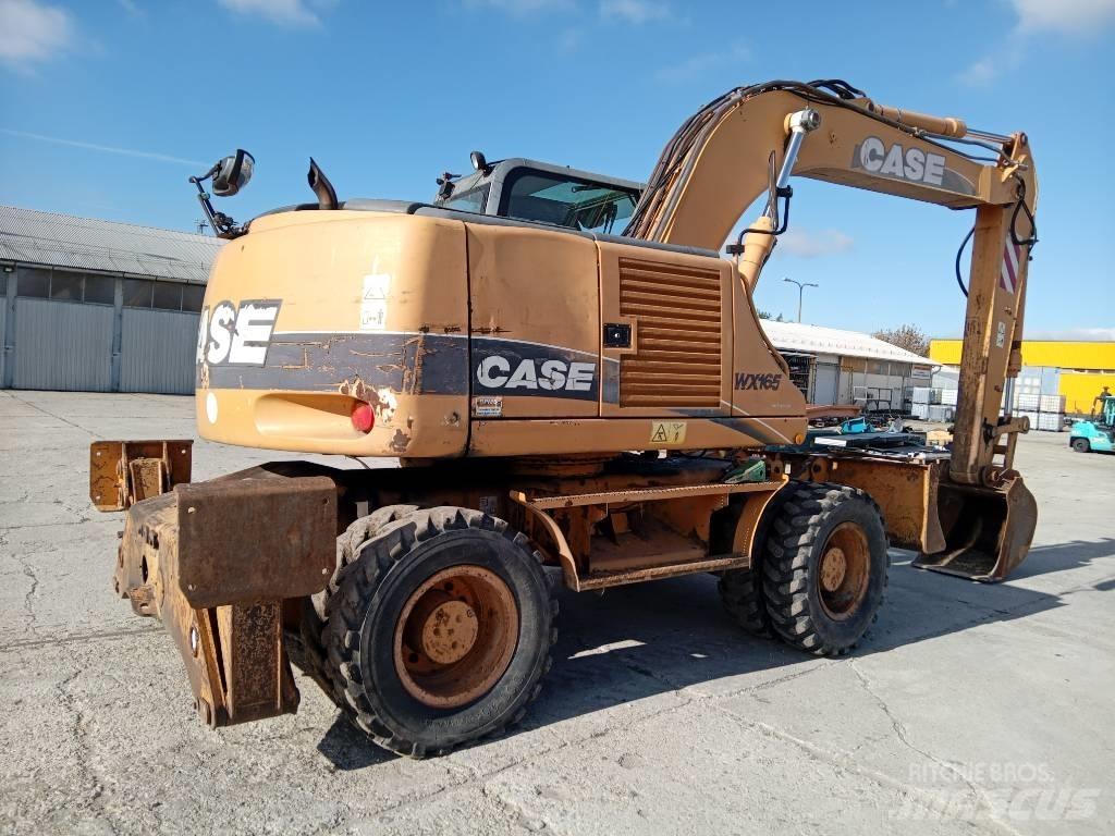 CASE WX 165 Ekskavatori uz riteņiem