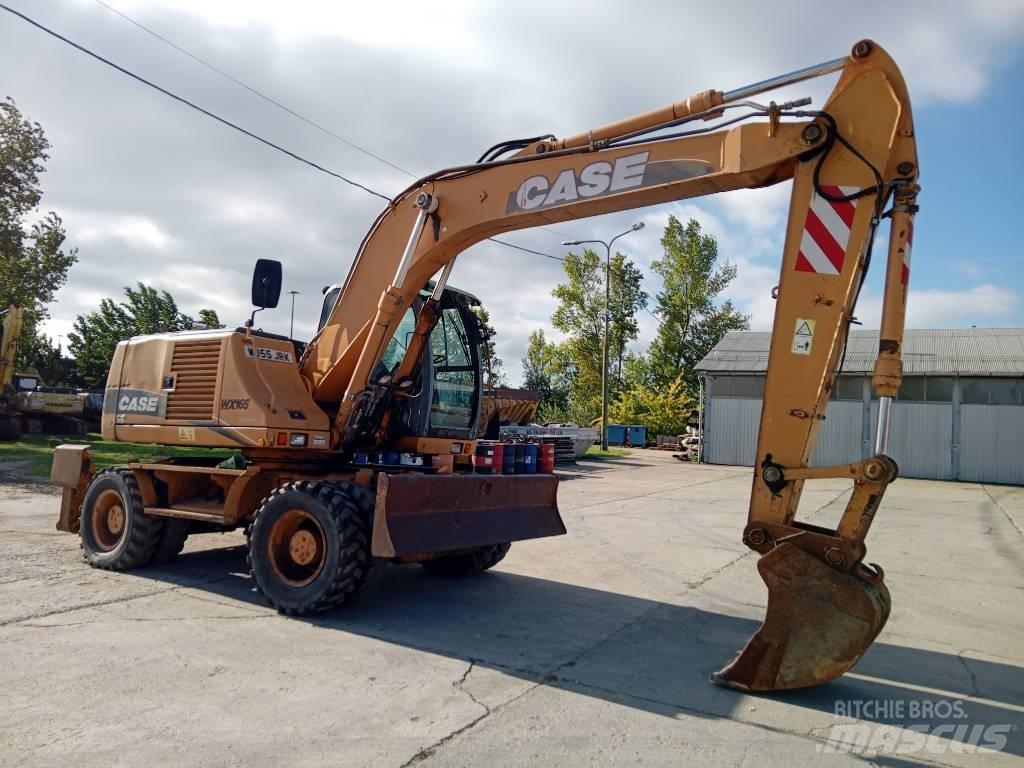 CASE WX 165 Ekskavatori uz riteņiem