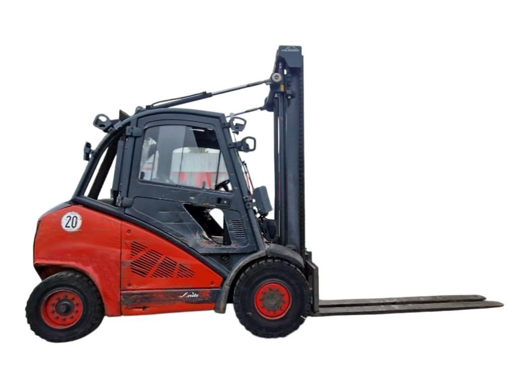 Linde H50D-02 Tehnika ar dīzeļa dzinēju
