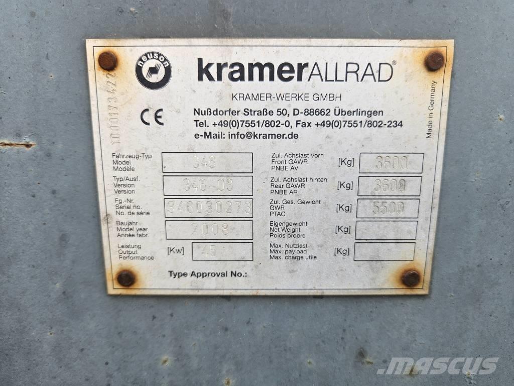 Kramer-allrad 750 Iekrāvēji uz riteņiem
