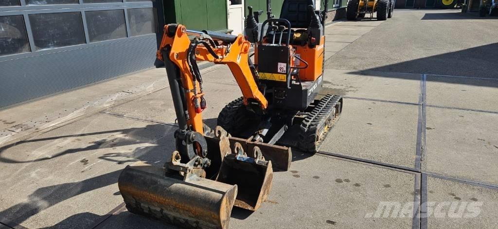 Doosan DX 10 Z Mini ekskavatori < 7 t