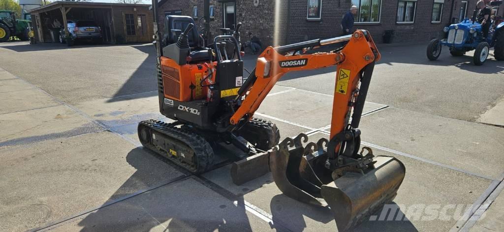 Doosan DX 10 Z Mini ekskavatori < 7 t