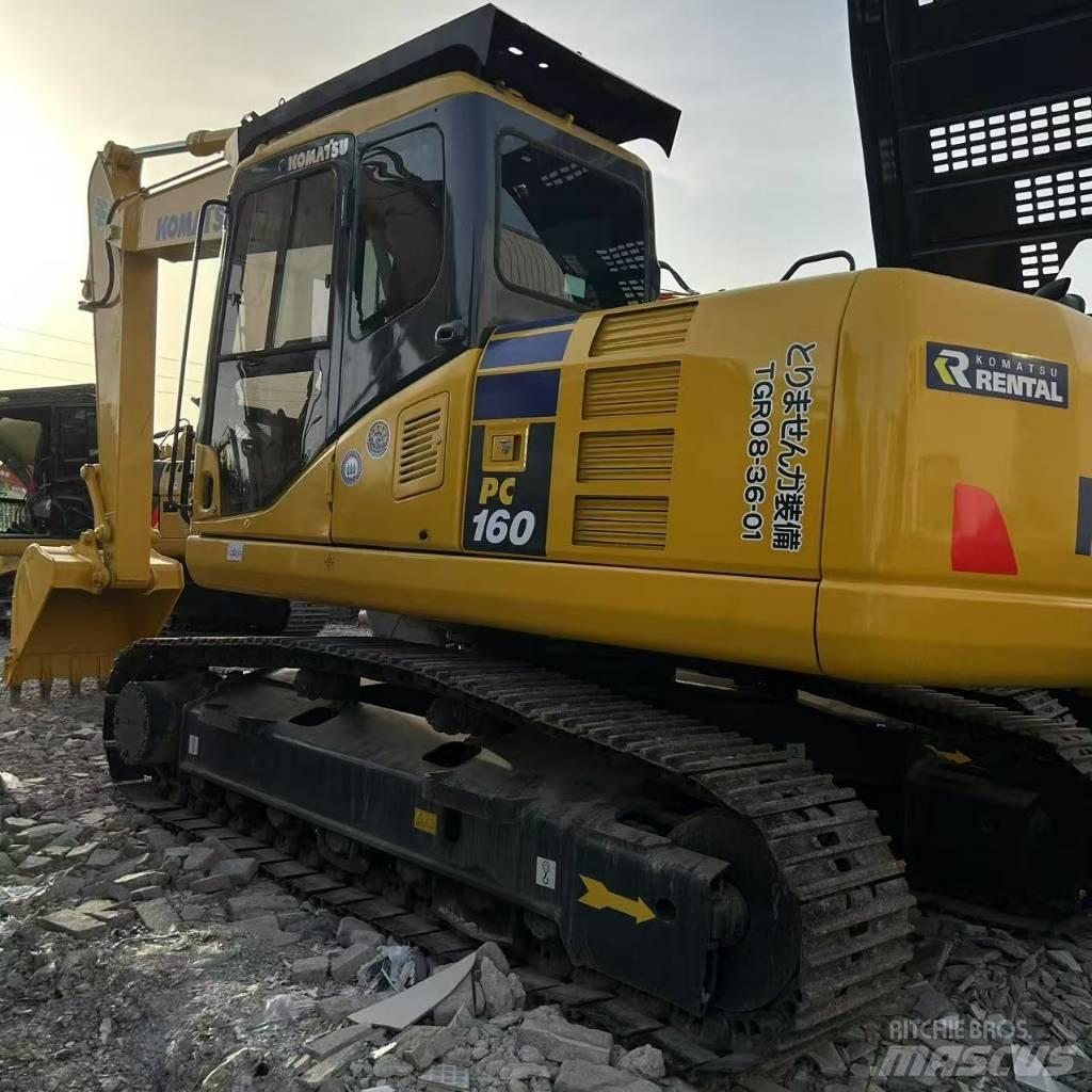 Komatsu 160-7 Kāpurķēžu ekskavatori