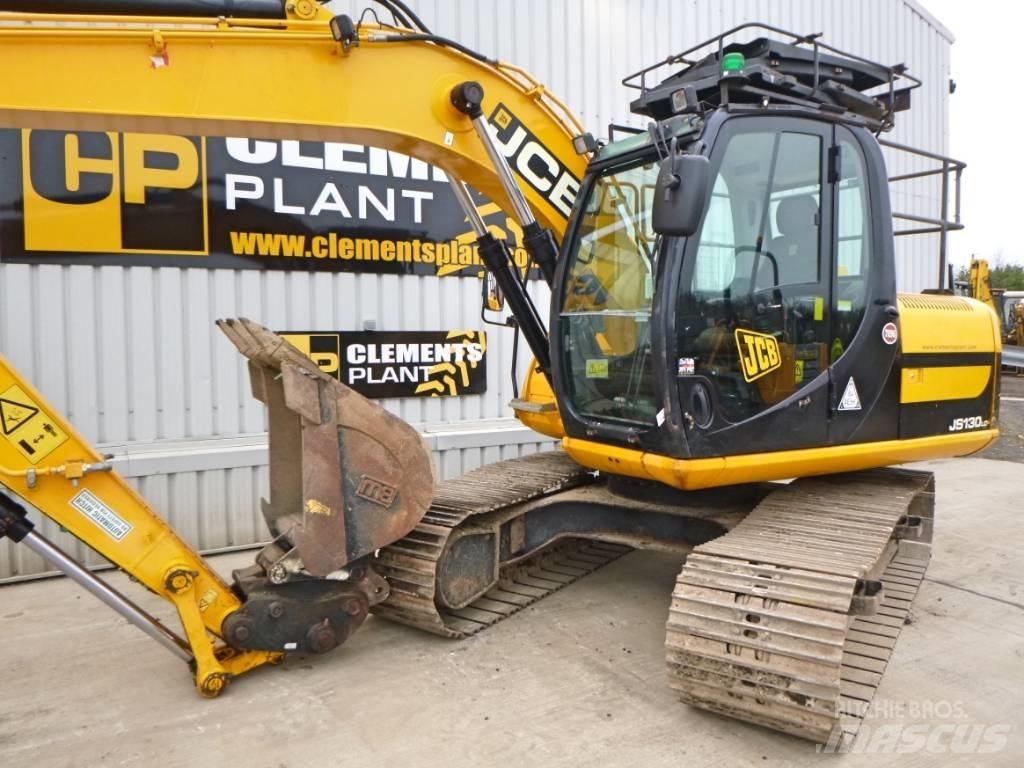 JCB JS 130 LC Kāpurķēžu ekskavatori