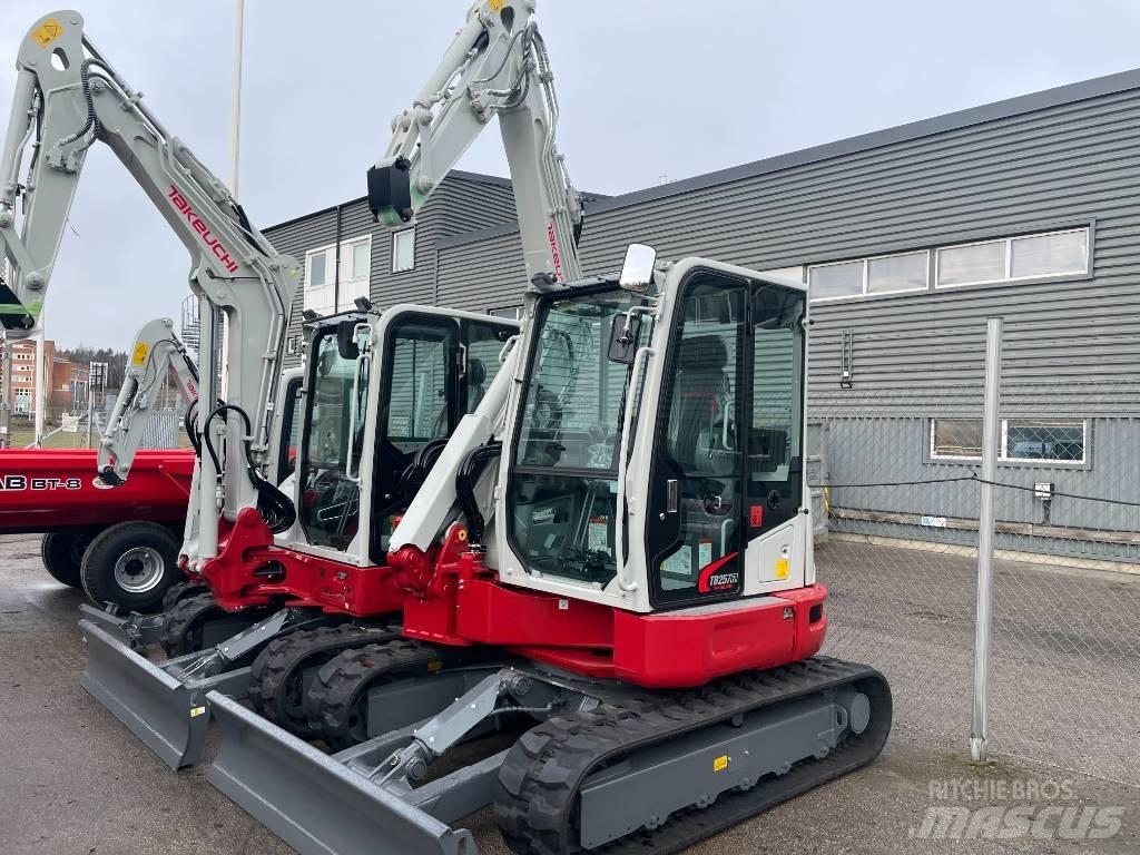 Takeuchi TB 257 FR Mini ekskavatori < 7 t