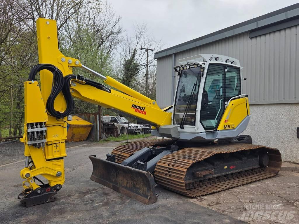 Menzi Muck M515 Īpašie ekskavatori