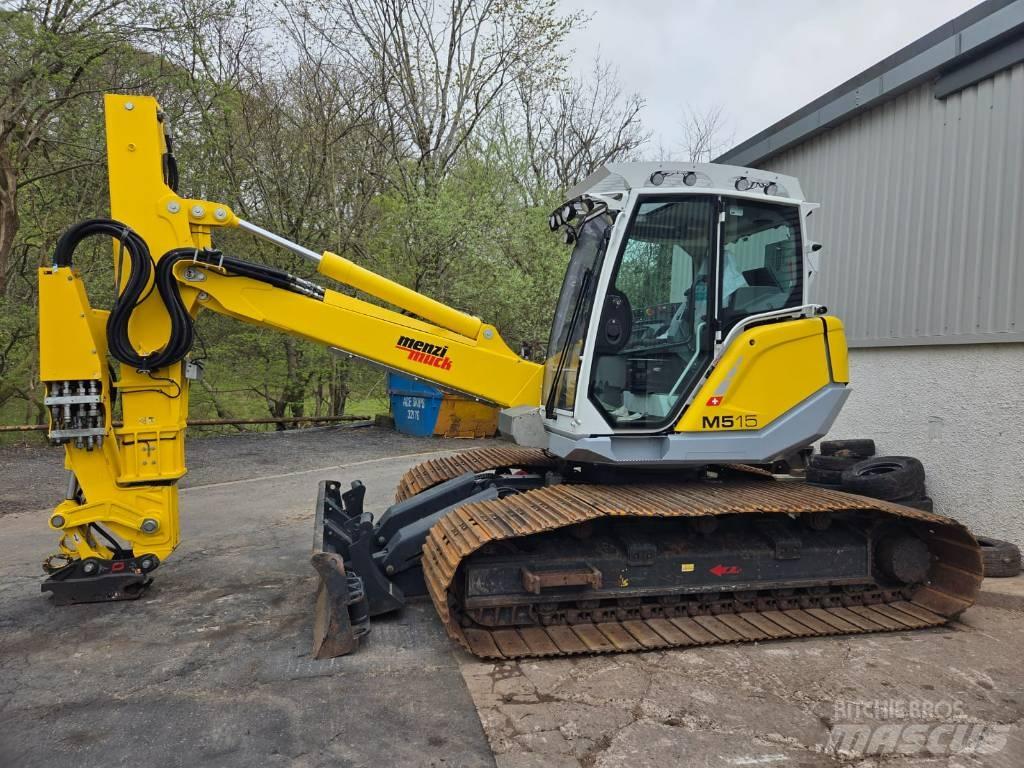 Menzi Muck M515 Īpašie ekskavatori