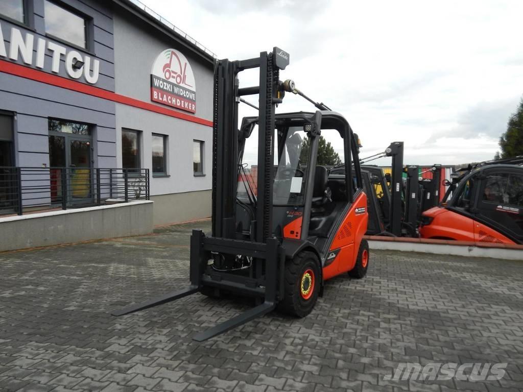 Linde H30T-02 LPG tehnika