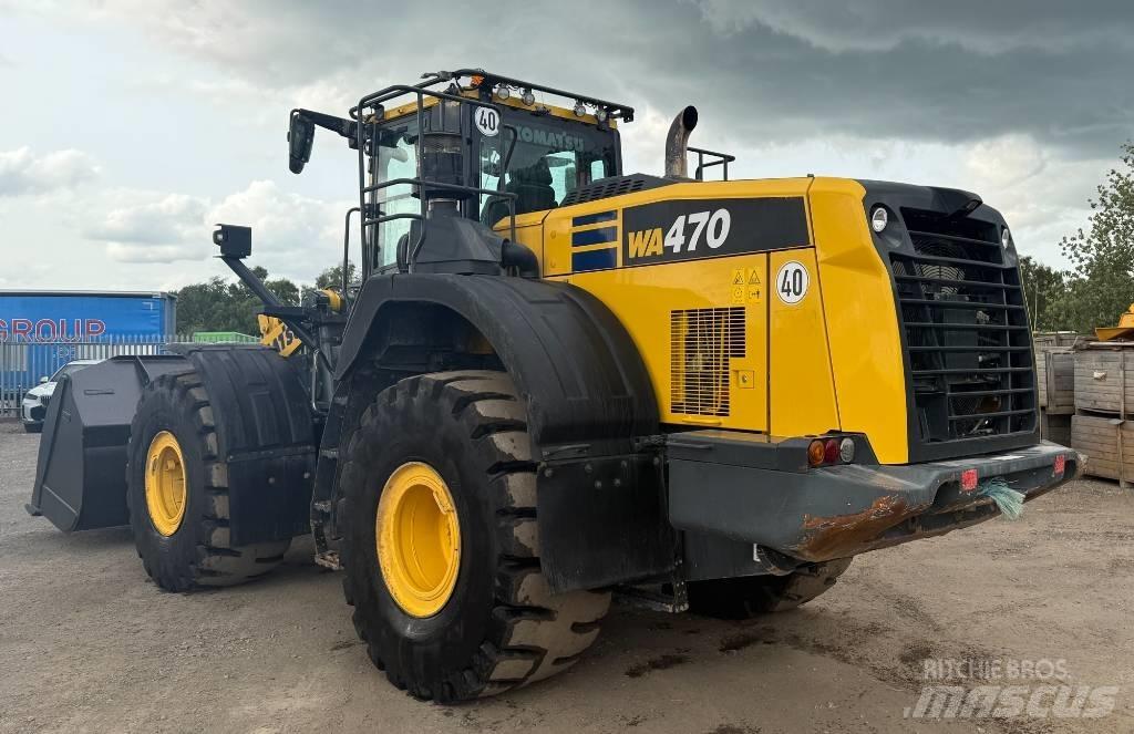 Komatsu WA470-8 Iekrāvēji uz riteņiem