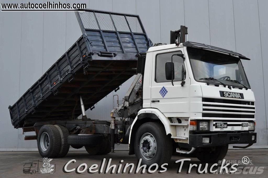 Scania 113H 360 Pašizgāzējs