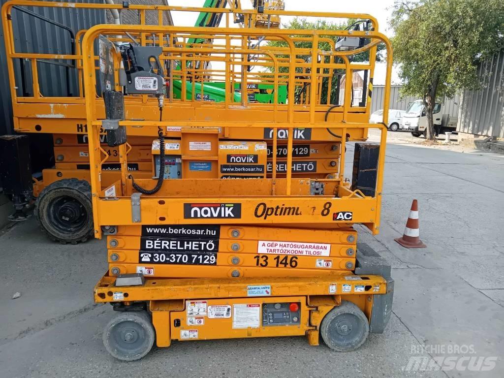 Haulotte Optimum  8 Šķerveida pacēlāji