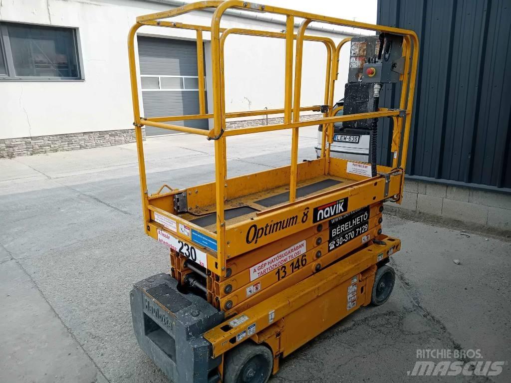 Haulotte Optimum  8 Šķerveida pacēlāji