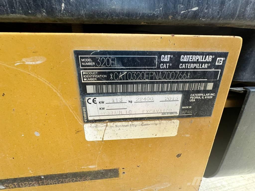 CAT 320 E L Kāpurķēžu ekskavatori