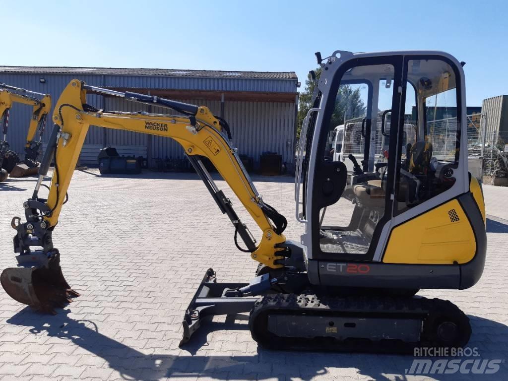 Wacker Neuson ET20 Kāpurķēžu ekskavatori