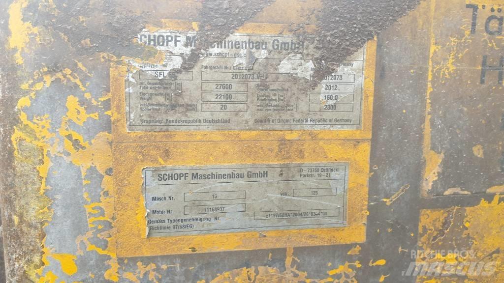 Schopf SFL65 Pazemes iekrāvēji