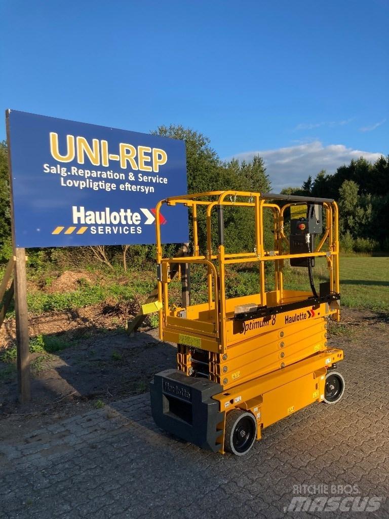 Haulotte Optimum  8 Šķerveida pacēlāji