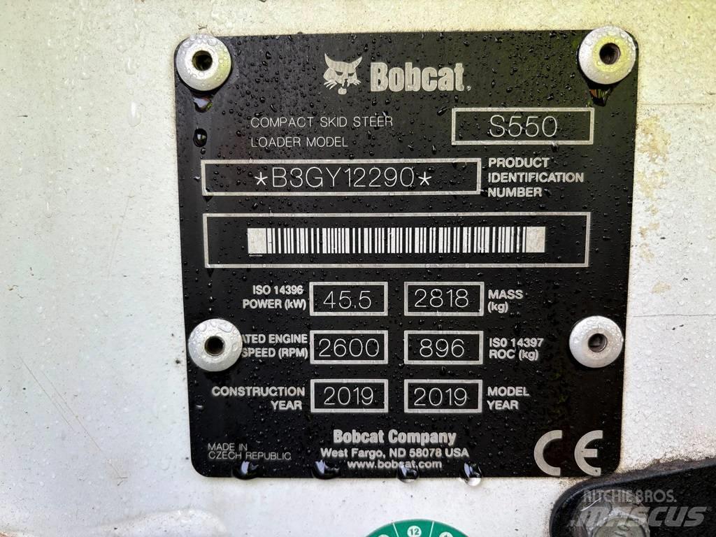 Bobcat S550 Lietoti riteņu kompaktiekrāvēji