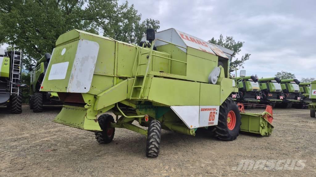 CLAAS Dominator 86 Ražas novākšanas kombaini