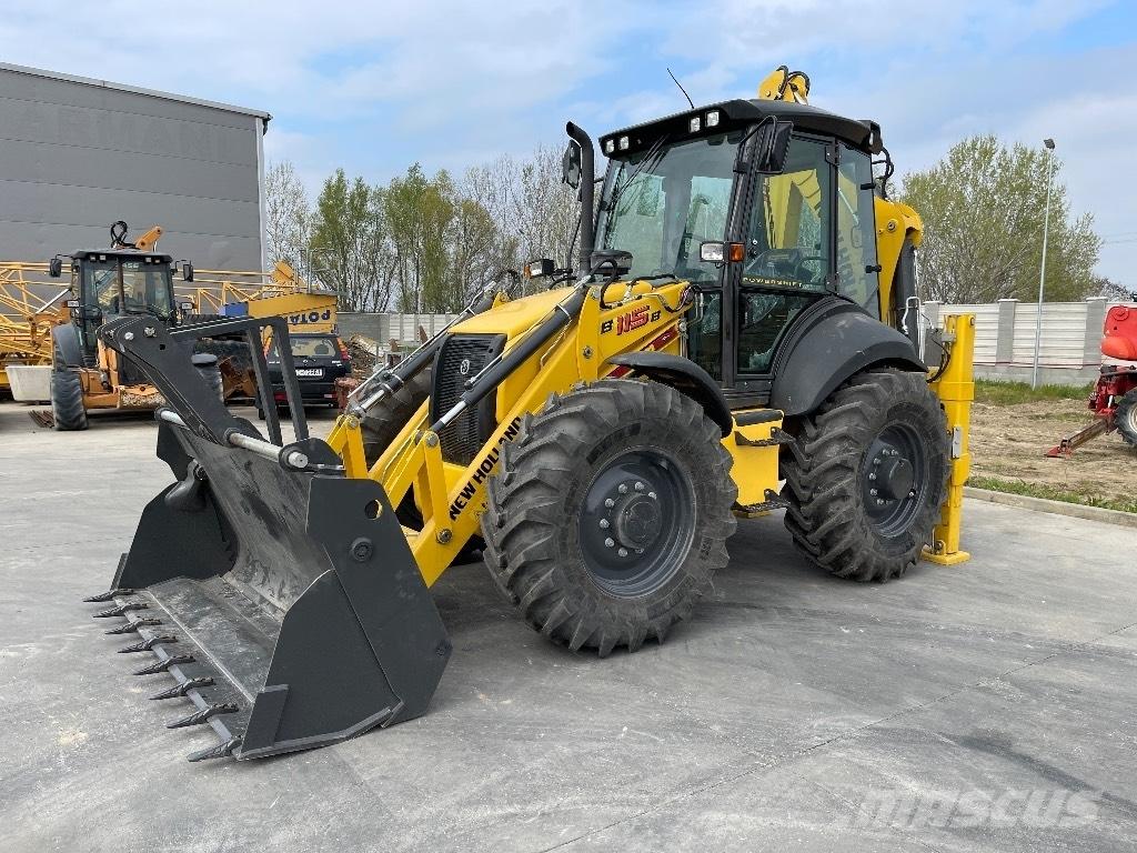 New Holland B 115 B Ekskavatori-iekrāvēji