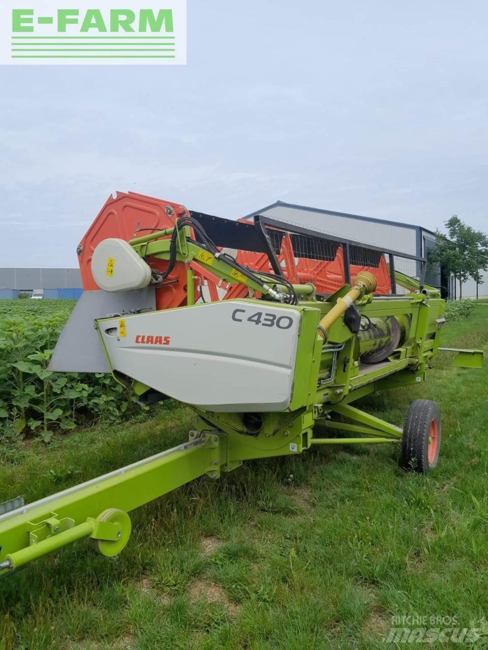 CLAAS SW C 430 Ražas novākšanas kombainu papildaprīkojums