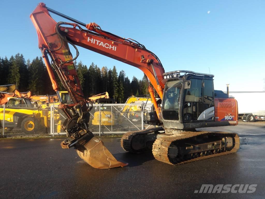 Hitachi ZX 160 LC Kāpurķēžu ekskavatori