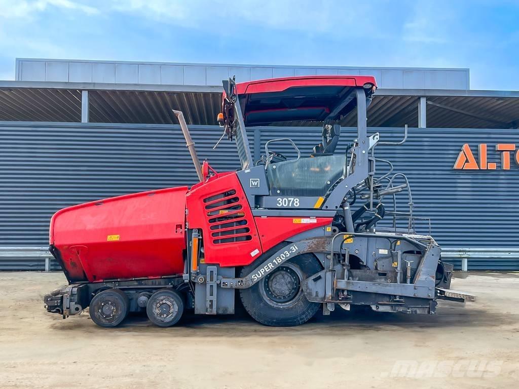 Vögele SUPER 1803-3I Asfalta klājēji