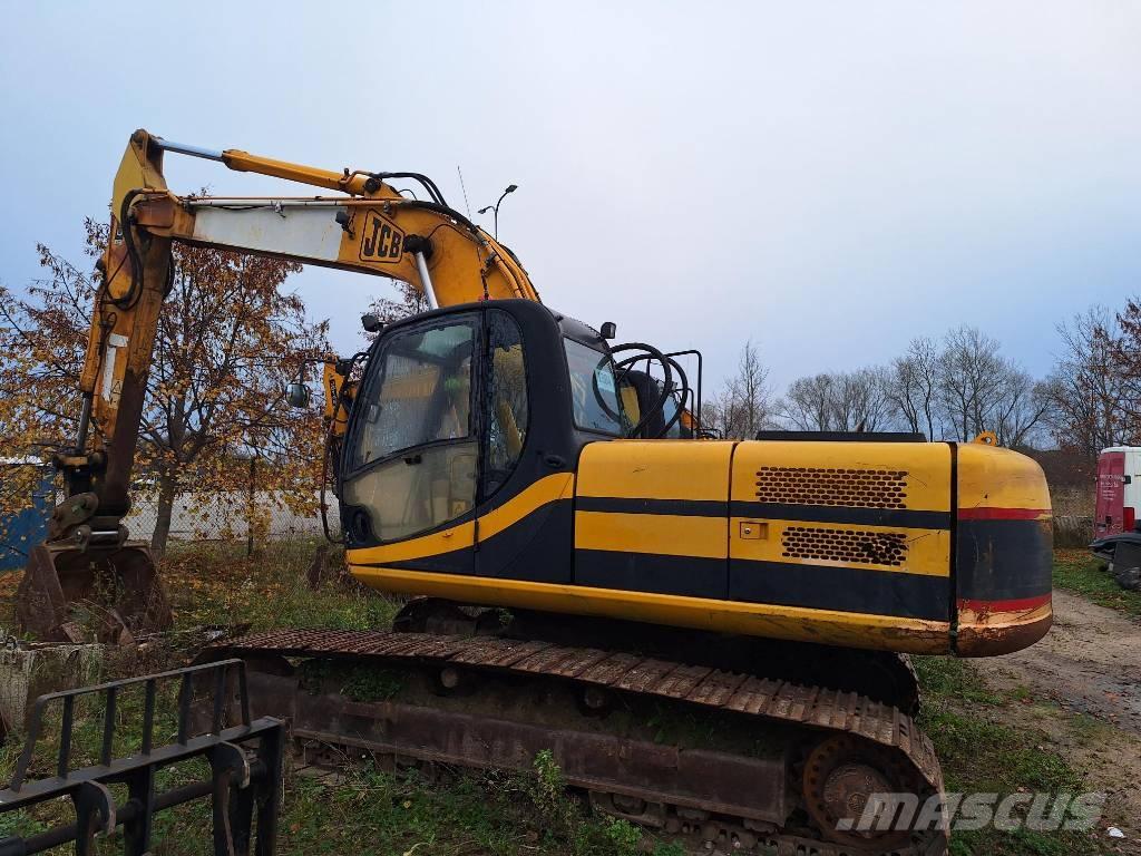 JCB JS 220 LC Kāpurķēžu ekskavatori