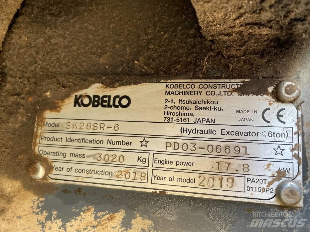 Kobelco SK 28 Mini ekskavatori < 7 t